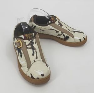 LAMB GWEN STEFANI Royal Elastic rasta camo sneaker